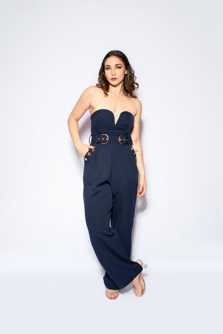 Blue Jumpsuit