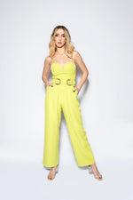 Load image into Gallery viewer, Lime Jumpsuit
