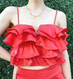 Load image into Gallery viewer, Coral Ruffle Set
